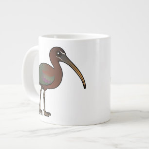 Taza De Café Grande Birdorable Ibis brillante