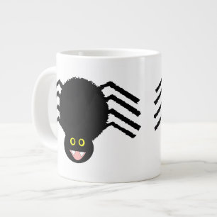 Taza De Café Grande Black Spider Mug
