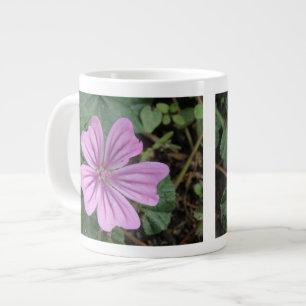 Taza De Café Grande Bonito Purple Wildflower Mug