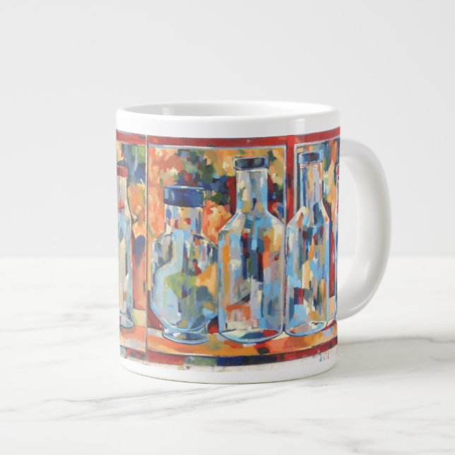 Taza De Café Grande Botellas del estudio (Derecha)