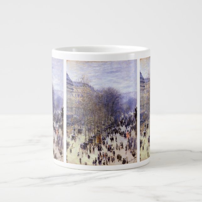 Taza De Café Grande Boulevard des Capucines por Claude Monet, Bella Ar (Frente)
