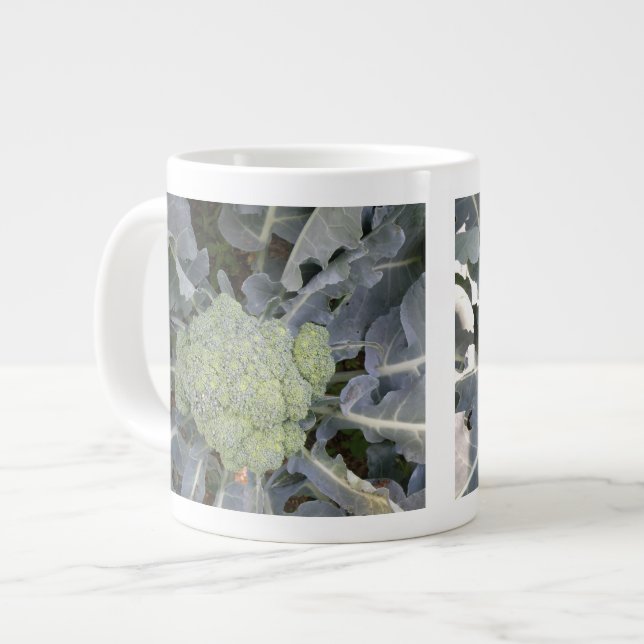 Taza De Café Grande Broccoli Mug (Izquierda)