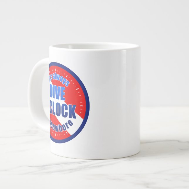 Taza De Café Grande Bucear O'Clock (Izquierda)