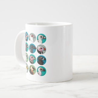 Taza De Café Grande Buitres del Viejo Mundo