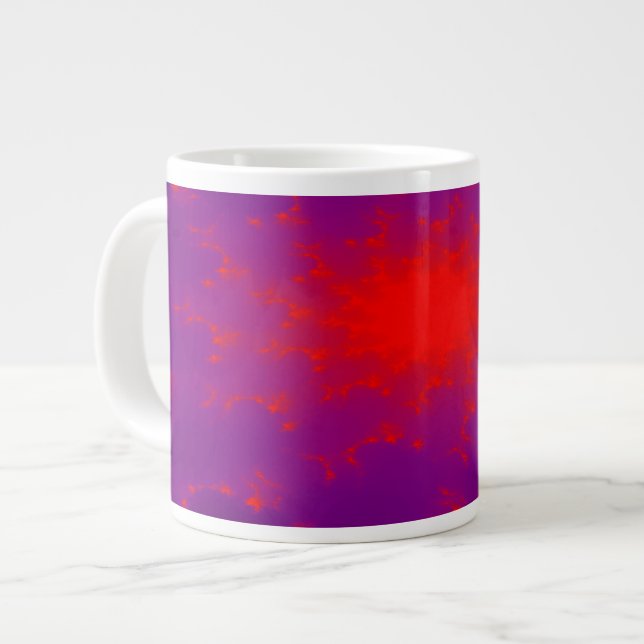 Taza De Café Grande Burning Galaxy Mug (Izquierda)