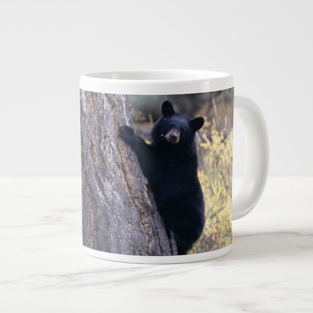 Taza De Café Grande cachorros de oso negro (Derecha)