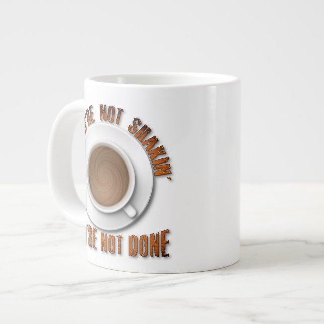 Taza De Café Grande Café Buzz (Izquierda)