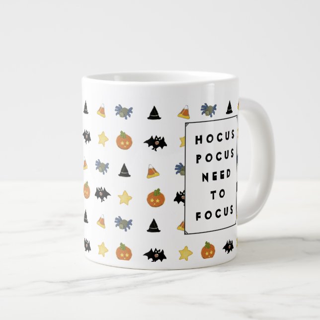 Taza De Café Grande Café de Halloween (Derecha)