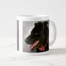Café Jumbo Labrador Negro