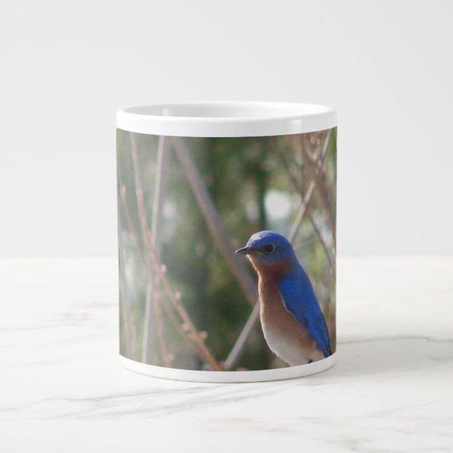 Taza De Café Grande Café Mugg del Bluebird (Frente)