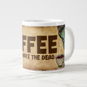 Taza De Café Grande Café para despertar la taza enorme muerta