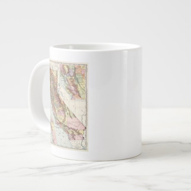 Taza De Café Grande California 8 (Izquierda)