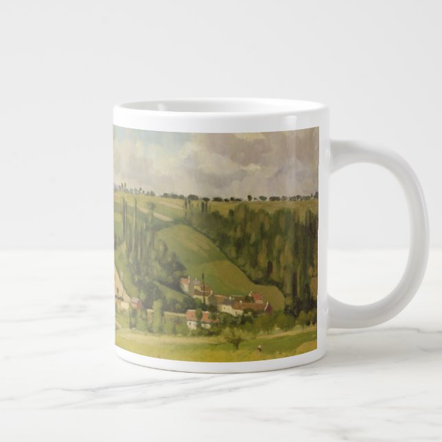 Taza De Café Grande Camille Pissarro el | Paysage Patis aux., (Derecha)