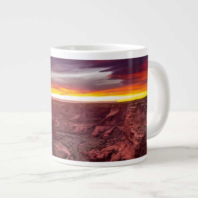 Taza De Café Grande Cañón de Chelly, puesta de sol, Arizona (Derecha)