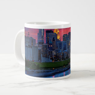 Taza De Café Grande Caramelo del ojo de Minneapolis