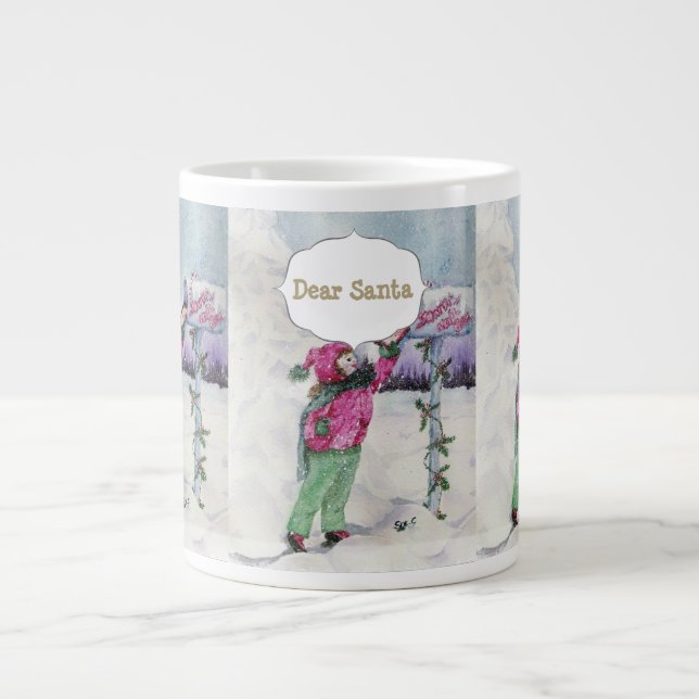 TAZA DE CAFÉ GRANDE CARTA DE LA CLÁUSULA DE SANTA DULCE (Frente)