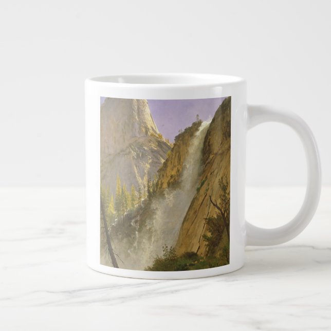 Taza De Café Grande Casquillo de libertad, valle de Yosemite (Derecha)
