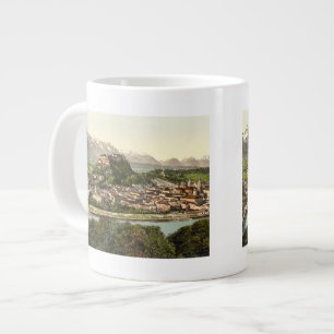 Taza De Café Grande Castillo de Hohensalzburg, Salzburg, Austria