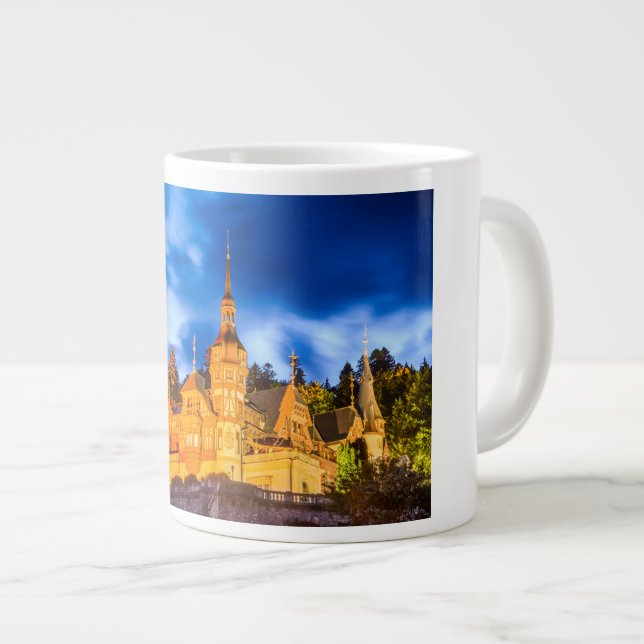 Taza De Café Grande Castillo de Mug Peles Sinaia (Derecha)