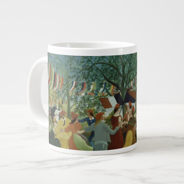 Taza De Café Grande Centenario de la Independencia de Henri Rousseau (Izquierda)