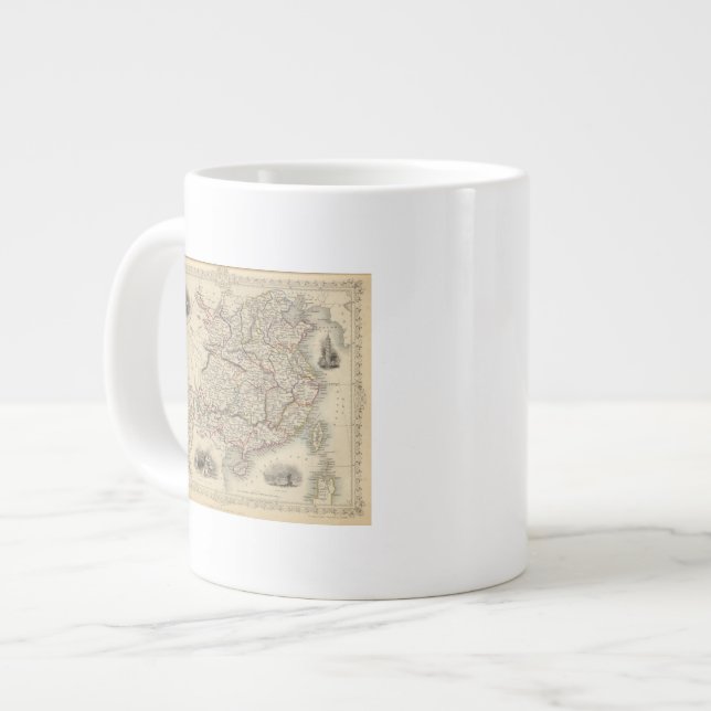 Taza De Café Grande China Y Burma (Izquierda)