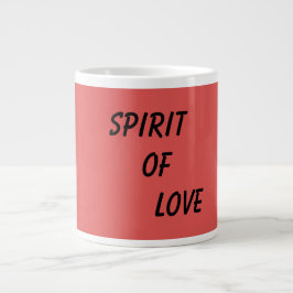 Taza De Café Grande Cita de amor Jumbo Café Mug