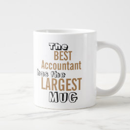 Taza De Café Grande Cita grande de la contabilidad de la taza del