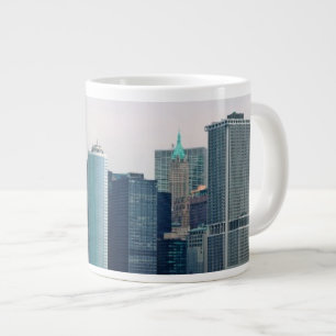 Taza De Café Grande Ciudad - NY - El distrito financiero