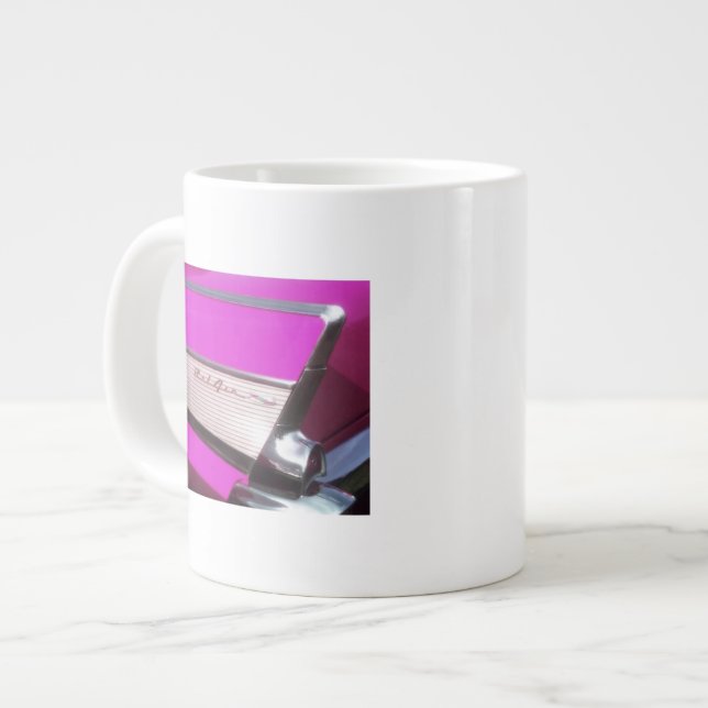 Taza De Café Grande Coche clásico: Bel Air de Chevrolet (Izquierda)