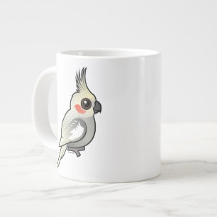 Taza De Café Grande Cockatiel Spangled