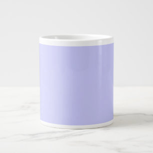 Taza De Café Grande Color de lavanda a la moda listo para personalizar