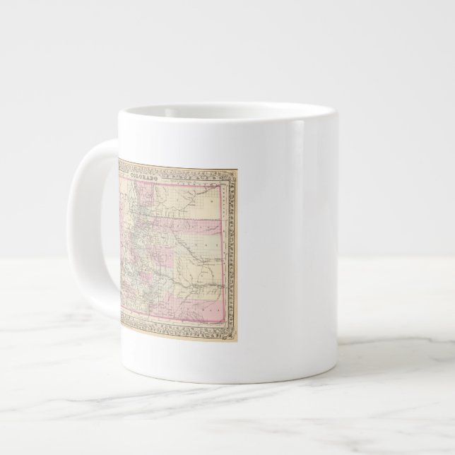 Taza De Café Grande Colorado 14 (Izquierda)