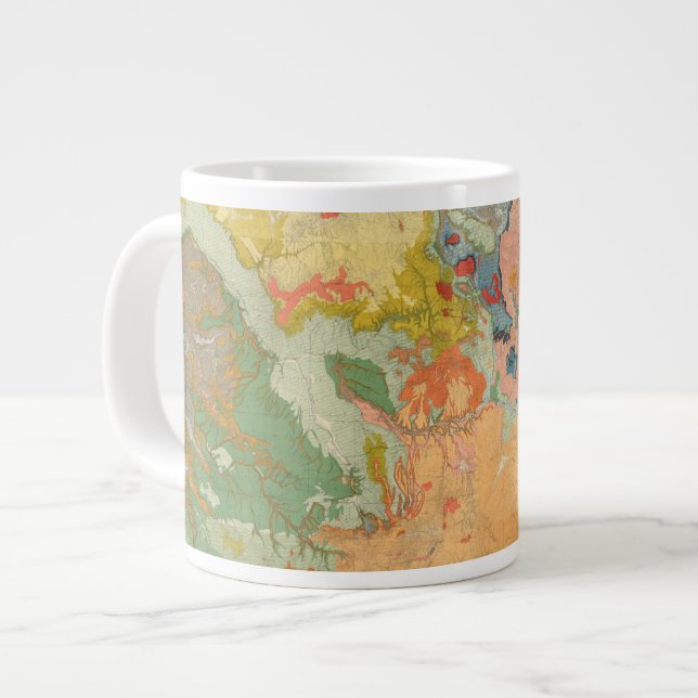 Taza De Café Grande Colorado compuesto (Izquierda)