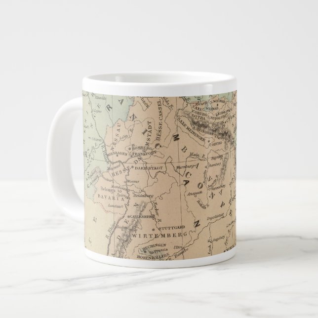 Taza De Café Grande Confederación Germánica (Izquierda)