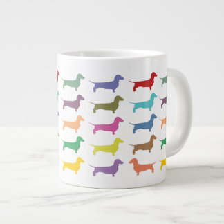 Taza De Café Grande Confeti del Dachshund