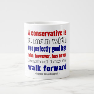Taza De Café Grande Conservadores definidos por FDR