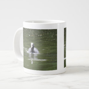 Taza De Café Grande Coot Swimming Mug