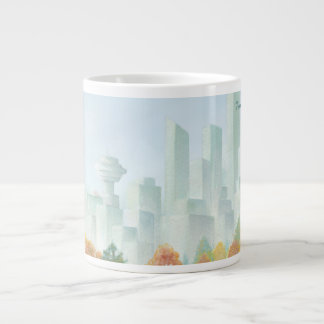 Taza De Café Grande Copa de arte Jumbo Vancouver Coffee Mug Stanley Pa