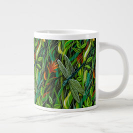 Taza De Café Grande Copa de Café del Lago Dragonfly