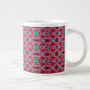Taza De Café Grande Copa de Lirio Rojo