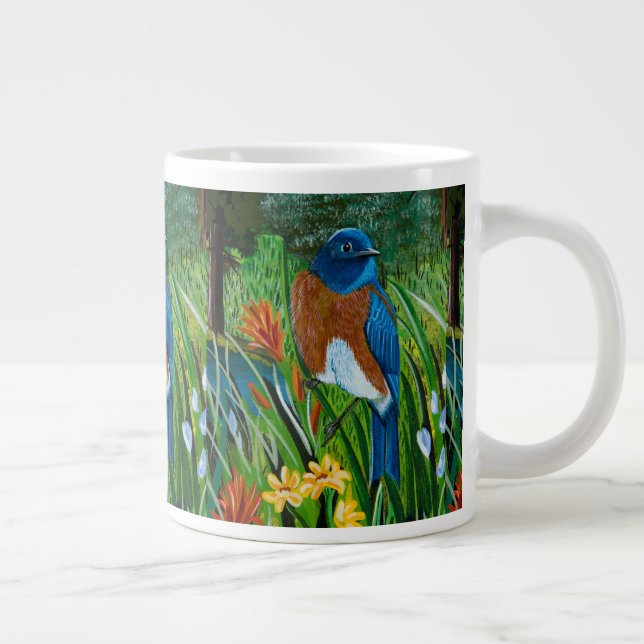 Taza De Café Grande Copa del Mundo de Bluebird (Derecha)