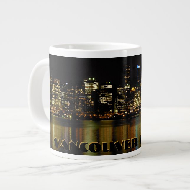Taza De Café Grande Copa Jumbo Vancouver (Izquierda)