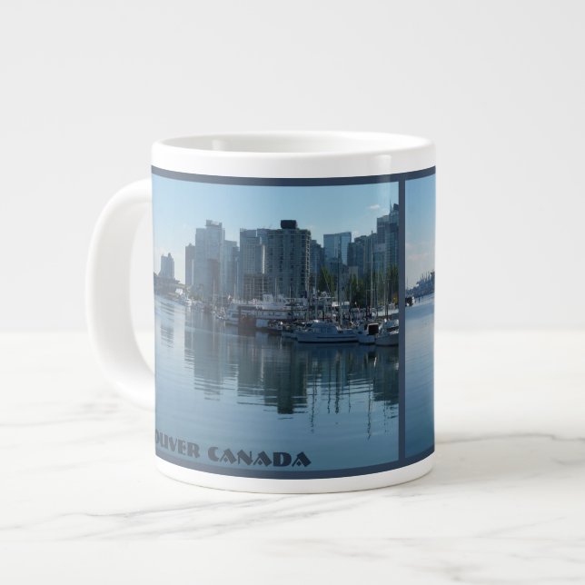 Taza De Café Grande Copa Jumbo Vancouver (Izquierda)