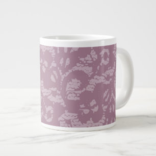 Taza De Café Grande Cordón violeta