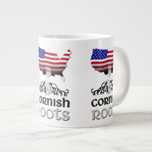 Taza De Café Grande Cornish American Ancestry Roots