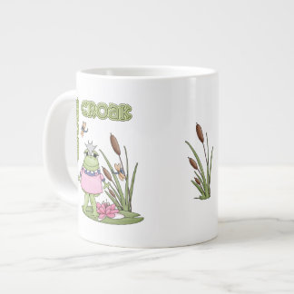 Taza De Café Grande ¡CROAR de princesa CROAK…!