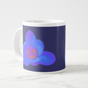 Taza De Café Grande Crocus Flower Hot and Cold Mug