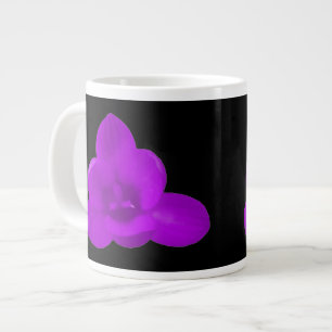 Taza De Café Grande Crocus Flower Purple Mug