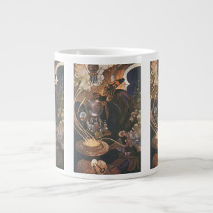 Taza De Café Grande Cuento de Hadas Antiguo, Aladdín y la Lámpara Mági