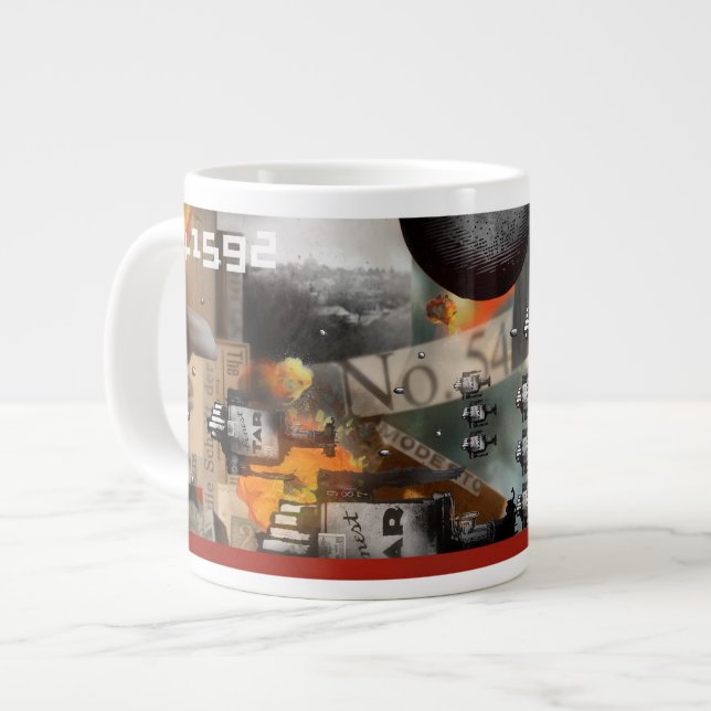 Taza De Café Grande cuppa Nº3 del der BATALLA (Izquierda)